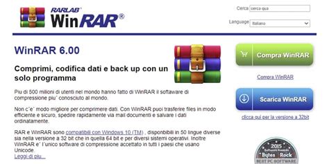 sito ufficiale winrar.